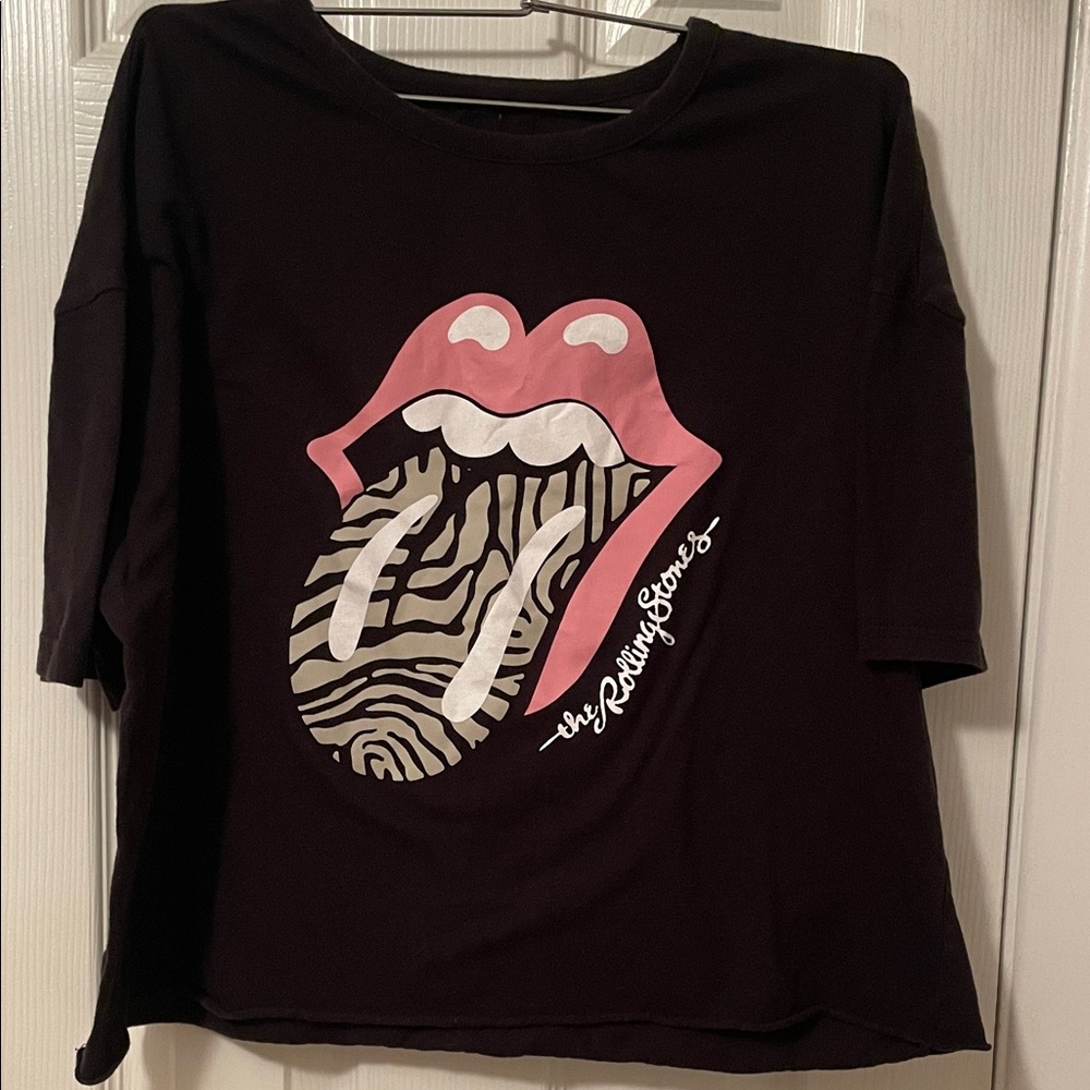 The Rolling Stones Black Tee
